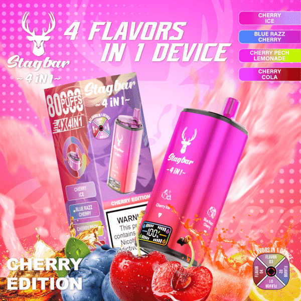 Stagbar 4IN1 80000 Puffs Disposable Vape