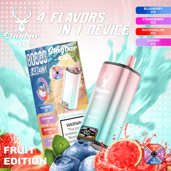 Stagbar 4IN1 80000 Puffs Disposable Vape