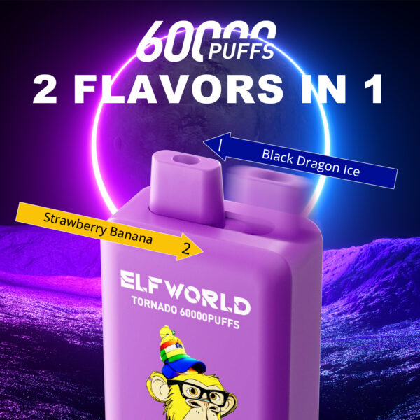 ELFWORLD Tornado 60000 Puffs Disposable Vape