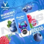Stagbar Nexus disposable vape with massive 60,000 puffs capacity, featuring advanced mesh coil technology and smart e-liquid display