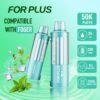 FOR-PLUS Switch Pro 50k puffs flavor pod cartridge with advanced mesh coil for consistent vapor and rich taste