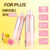 FOR-PLUS Switch Pro 50k puffs flavor pod cartridge with advanced mesh coil for consistent vapor and rich taste