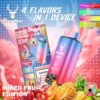 Stagbar 80,000 Puffs 4-in-1 by Glimvape - The ultimate high-capacity multi-flavor disposable pod for wholesale.