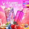 Stagbar 80,000 Puffs 4-in-1 by Glimvape - The ultimate high-capacity multi-flavor disposable pod for wholesale.