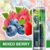 Uwin Crystal 10k Puffs rechargeable disposable vape with high-quality mesh coil for pure flavor and long-lasting performance