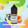 ELFWORLD Nicotine Salt E-Liquid, 50mg strength in a 30ml bottle, designed for smooth MTL hits and premium flavor