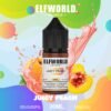 ELFWORLD Nicotine Salt E-Liquid, 50mg strength in a 30ml bottle, designed for smooth MTL hits and premium flavor