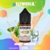 ELFWORLD Nicotine Salt E-Liquid, 50mg strength in a 30ml bottle, designed for smooth MTL hits and premium flavor