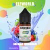 ELFWORLD Nicotine Salt E-Liquid, 50mg strength in a 30ml bottle, designed for smooth MTL hits and premium flavor