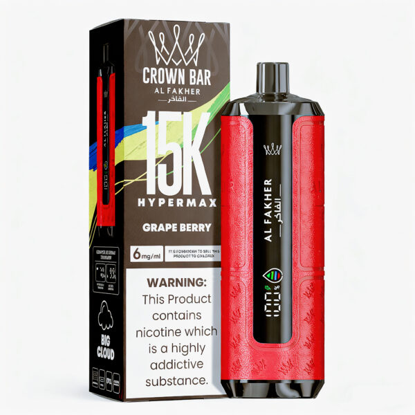 AL Fakher 15000 15K Puffs Adjustable Airflow Shisha Vape