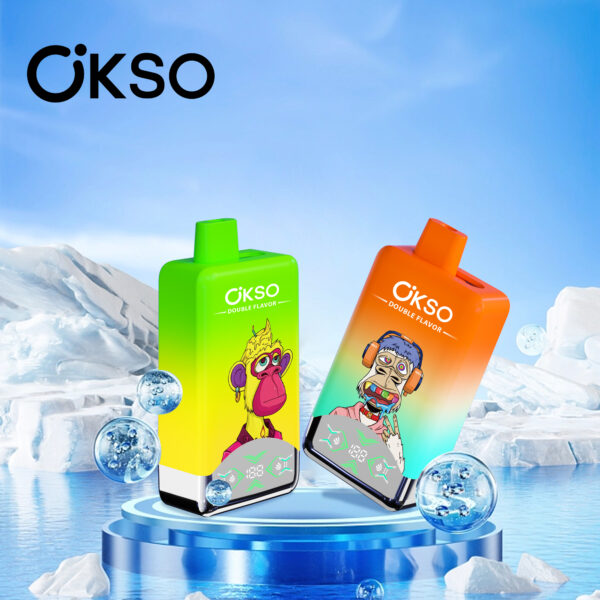 OKSO Double Flavor 60000 Puffs  Disposable Vape Wholesale