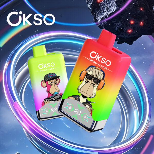 OKSO Double Flavor 60000 Puffs  Disposable Vape Wholesale