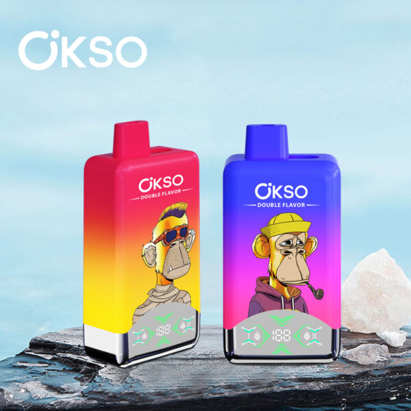 OKSO Double Flavor 60000 Puffs  Disposable Vape Wholesale