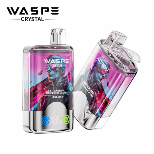 Waspe Crystal 40000 40K Puffs Dual Flavor Vape