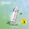 OKSO Switch replacement pod with 50,000 puffs capacity, featuring high-quality mesh coil for consistent flavor and smooth vapor.