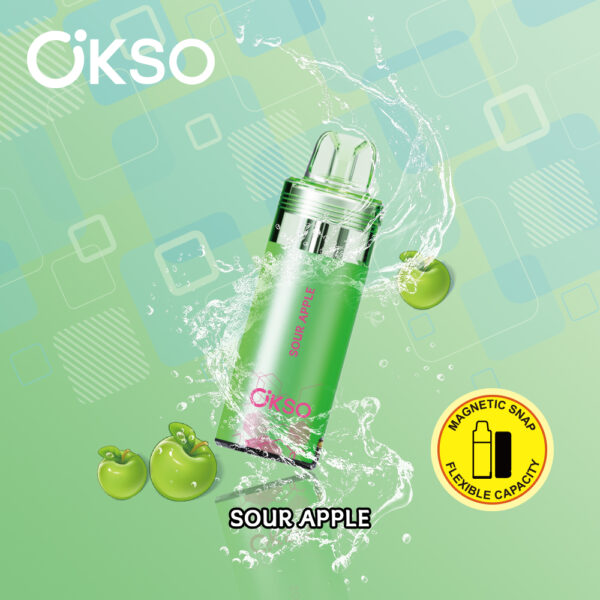 OKSO Switch Kit Pod 50000 30k Puffs Refillable Pod Clear Tank