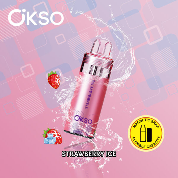 OKSO Switch Kit Pod 50000 30k Puffs Refillable Pod Clear Tank