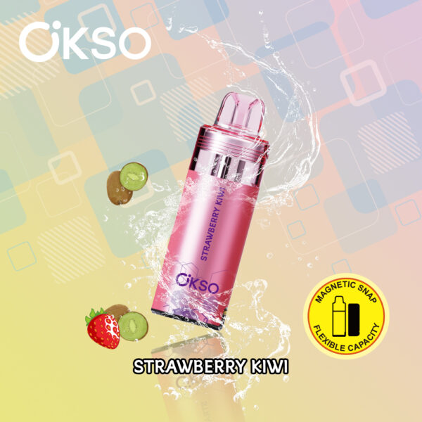 OKSO Switch Kit Pod 50000 30k Puffs Refillable Pod Clear Tank