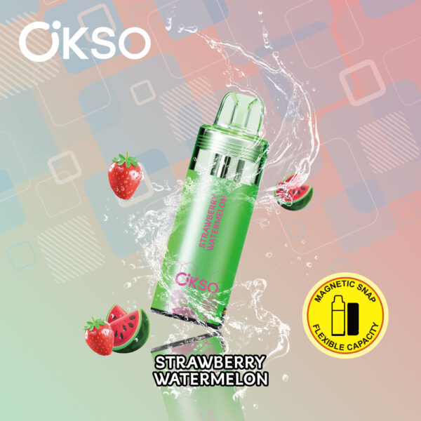OKSO Switch Kit Pod 50000 30k Puffs Refillable Pod Clear Tank