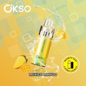 OKSO Switch Kit Pod 50000 Puffs Disposable Vape Pod-glimvape-10 OKSO Switch replacement pod with 50,000 puffs capacity, featuring high-quality mesh coil for consistent flavor and smooth vapor.