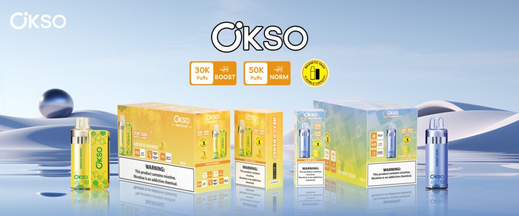 OKSO Switch Kit 50000 Puffs Disposable Vape Wholesale with 30K Boost and 50K Norm Modes