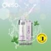 OKSO Switch Kit disposable vape featuring 50,000 puffs capacity and innovative flavor-switching design with smart LED screen