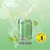 OKSO Switch Kit disposable vape featuring 50,000 puffs capacity and innovative flavor-switching design with smart LED screen