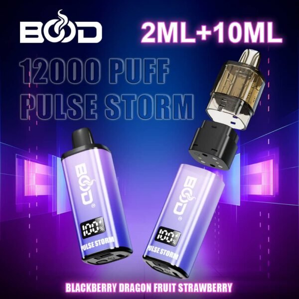Bood Pulse Storm 12000 Puffs TPD Vape