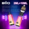 Bood Pulse Storm 12,000 puffs disposable vape, TPD compliant with 2ml+10ml tank design, available for wholesale