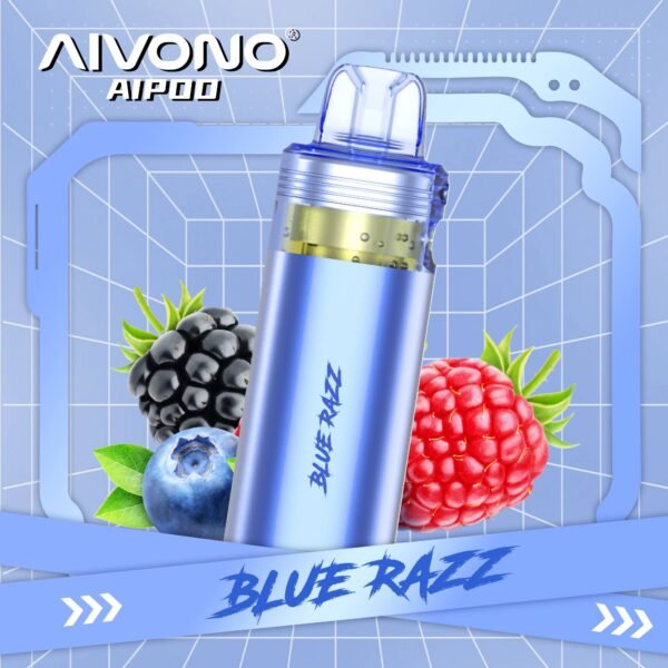 A variety of AIVONO AIPOO Pod flavors, showcasing colorful pre-filled cartridges for the AIPOO series.