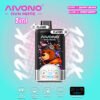 AIVONO 120K Puffs Smart Vape Dual Pod System 2-in-1 Flavors