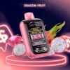 Airmez Matrix Pro disposable vape with 30,000 puffs capacity, featuring a smart LED display for e-liquid and battery monitoring