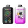 ELFWORLD PB45000 disposable vape with 45,000 puffs capacity, featuring a high-performance mesh coil and smart power display