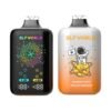 ELFWORLD PB45000 disposable vape with 45,000 puffs capacity, featuring a high-performance mesh coil and smart power display
