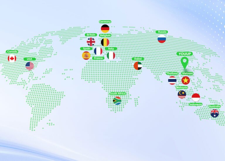GLIMVAPE Global Distribution Map - Serving over 50 countries including USA, Europe, and Southeast Asia