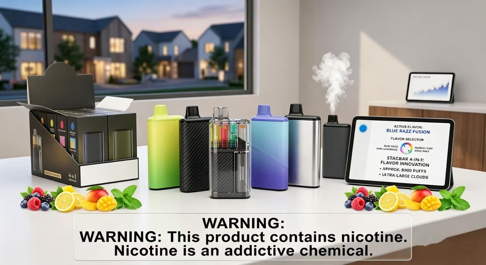 Premium disposable vape product line showcase for bulk buyers GlimVape