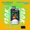 Selection of premium flavors for AIVONO AVN MATE 12k Puffs, showcasing all available options for the 2-in-1 pod system