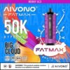 AIVONO AIM FATMAX 50000 Puffs Berry Ice flavor disposable vape