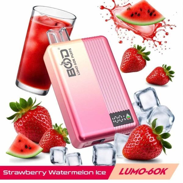 Strawberry Watermelon Flavor BOOD LUMO 60k Puffs Vape