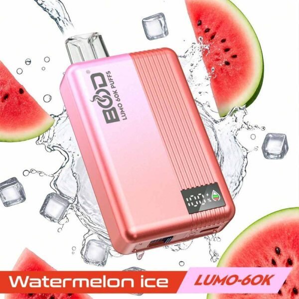 BOOD LUMO 60k Puffs Disposable E-Cigarette - Watermelon Ice