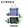 ELFWORLD AI22000 Puffs Blueberry Mint flavor disposable vape