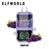 ELFWORLD AI22000 Puffs Grape Ice flavor disposable vape 22K