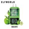 ELFWORLD AI22000 Puffs Green Apple flavor disposable vape pod