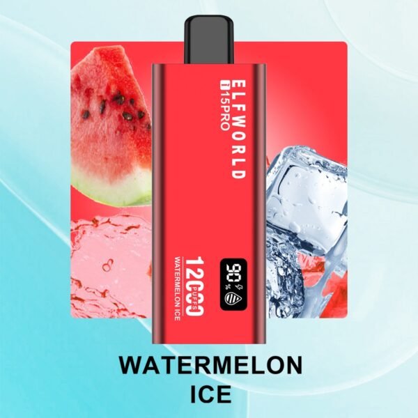 elfworld-i15-pro-12000-watermelon-ice-vape
