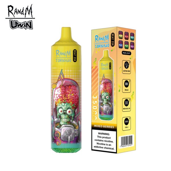 Uwin RandM Tornado 35000 Puffs Disposable Vape Wholesale