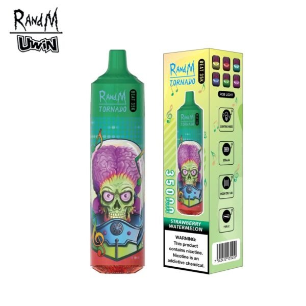 Glimvape UWIN RandM Tornado Beat 35k - Strawberry Watermelon
