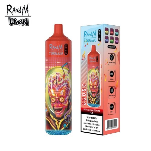 RandM Tornado Beat 35000 Puffs Disposable Vape - Watermelon Ice
