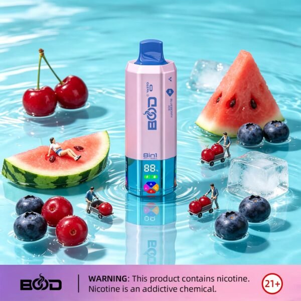BOOD VASTO 8 in 1 160k Blueberry Ice Watermelon Cherry Cranberry Mixed Berries