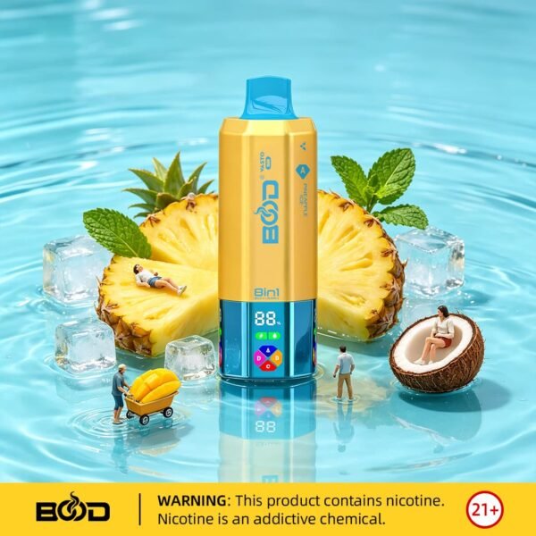 BOOD VASTO 8 in 1 160k Pineapple Coconut Mango Flavor