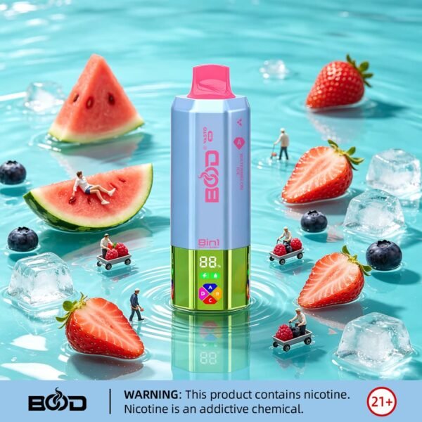 BOOD VASTO 8 in 1 160k Watermelon Ice Raspberry Strawberry Blueberry